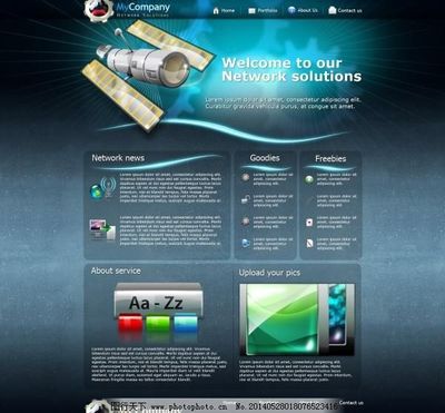 提升企業(yè)形象，從專業(yè)PSD模板開始 高效設(shè)計(jì)與商務(wù)網(wǎng)頁模板下載指南